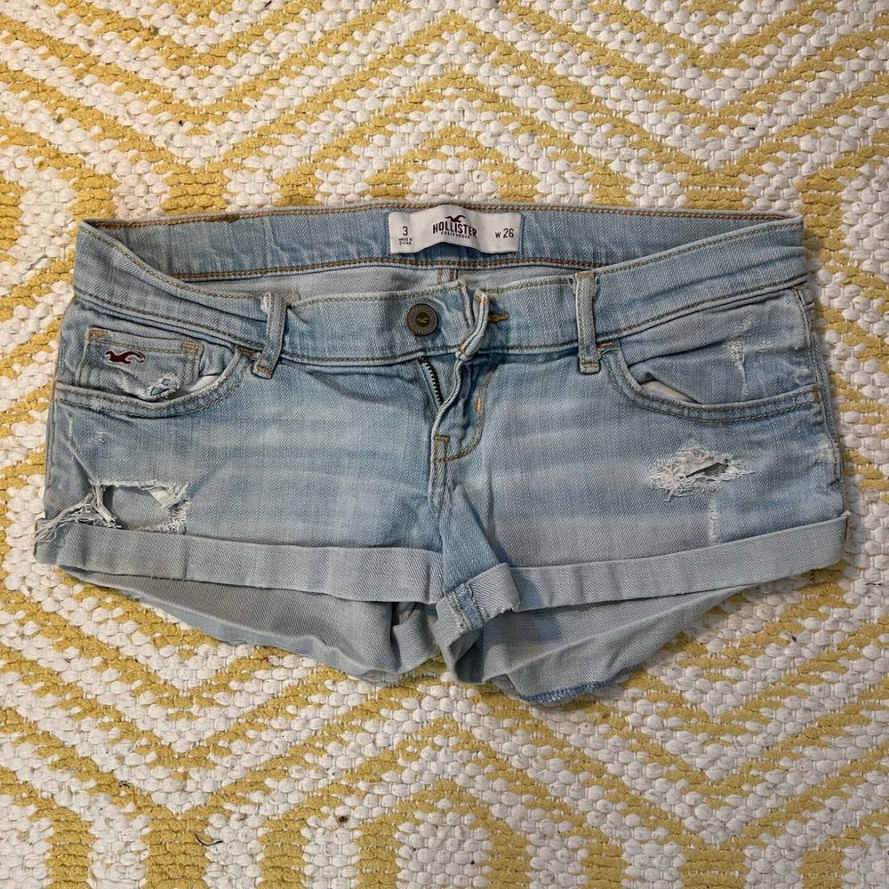 Hollister denim shorts